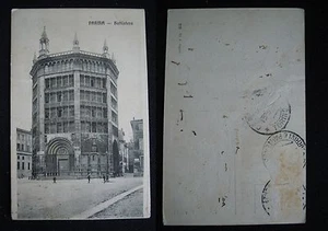 ***PARMA - BAPTISTERY*** TRAVELED (EARLY 1900) - Picture 1 of 1