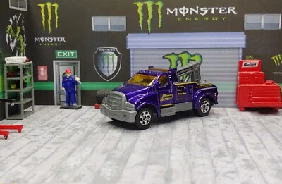 Camión de remolque Matchbox púrpura 2005. X1 Foto 1 de 4