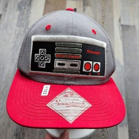 Nintendo Entertainment System NES Classic Controller Snapback Hat NEW