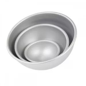 PME Ball Sphere Cake Pan - Round Football / Soccer Cake Tin - All Sizes - Picture 1 of 5