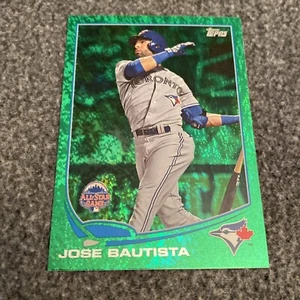 2013 Topps Update José Bautista Emerald Green Foil #US258 - Bild 1 von 5