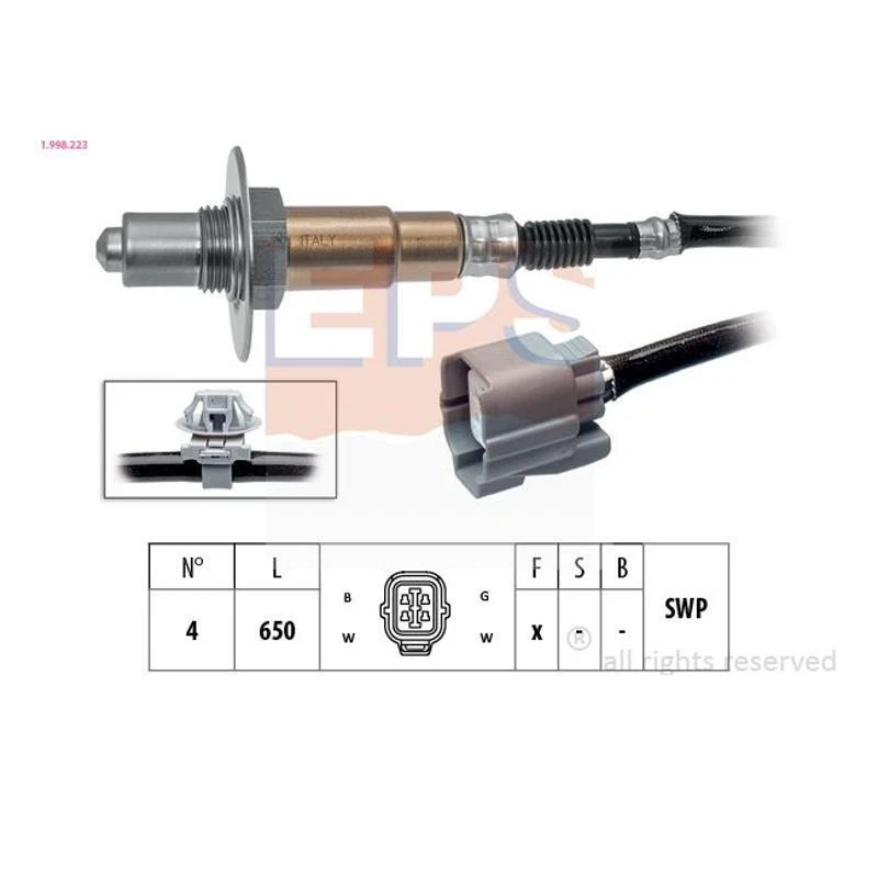 EPS 1.998.223 Sonda Lambda Para Subaru Forester Impreza Impreza Station Wagon - Imagen 1 de 1