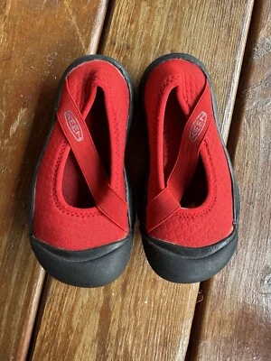 Keen Red Mary Jane Water Shoes Kids Little Girls Small - Image 1 of 4