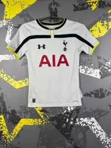 Tottenham Hotspur Home football shirt 2014 - 2015 Under Armour Young S ig93 - Picture 1 of 11