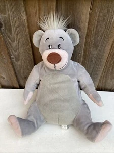 DISNEY BALOO GRAY BEAR 🐻 THE JUNGLE BOOK PLUSH STUFFED ANIMAL TOY. - Picture 1 of 9