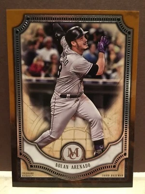 2018 Museum #10 Nolan Arenado Copper Colorado Rockies - Image 1 of 2