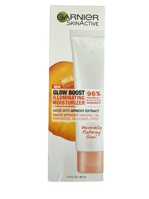 Garnier SkinActive Glow Boost Illuminating Moisturizer 2 Fl Oz New - Image 1 of 2