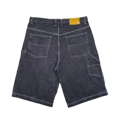Pantalones Cortos de Jean Vintage PJ Mark BAGGY Para Hombre 38 Negro Denim Carpintero Estilo Southpole  Foto 1 de 4