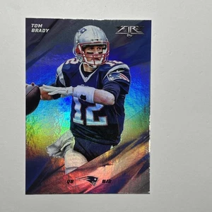 2015 Topps Fire - Tom Brady #100 Silver New England Patriots - Bild 1 von 4