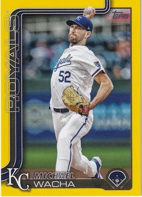 Serie de béisbol Topps 2025 dos paralelos de oropel amarillo - tú eliges Foto 1 de 4