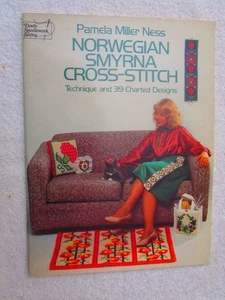 Norwegian Smyrna Cross-Stitch: Technique and 39 Charted Designs (Dover (1982) - Picture 1 of 9