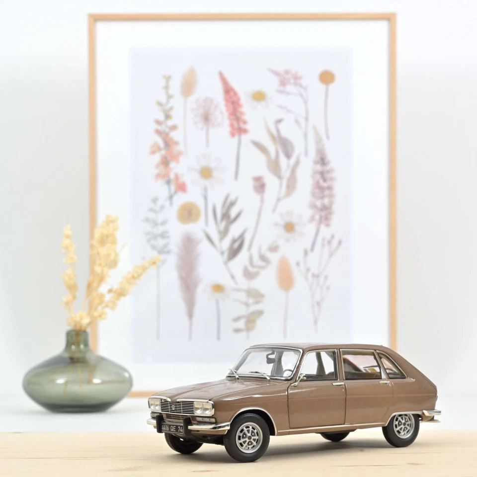NOREV 185364 1/18 Renault 16 TX 1974 Modello Auto Metallico Beige Dal Giappone
