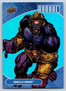 2023-24 Cubierta Superior DC Anual Azul #89 Gorilla Grodd - Imagen 1 de 2