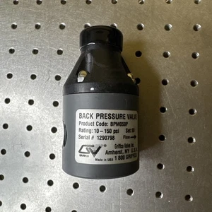 Griffco, BPM050-P, Back Pressure Valve, 10-150 PSI, 1/2" NPT - Picture 1 of 1
