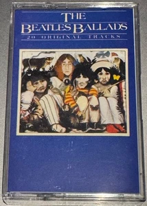 THE BEATLES - THE BEATLES BALLADS (RARE UK CASSETTE ALBUM) - Picture 1 of 3