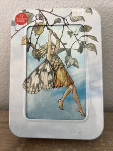Neu Baumfrei Gruß 12 Karten in Dose "Feenabenteuer" Cicely Mary Barker Kunst - Bild 1 von 6