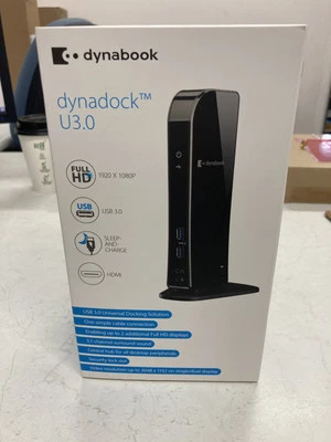 DynaDock (Toshiba)U.30 (PA3927A-2PRP) Docking Station "NEW" - image 1 of 4