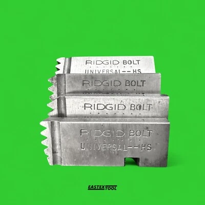 RIDGID 48680  2-4 -1/2 UNC RH HIGH SPEED BOLT DIES - Image 1 of 4