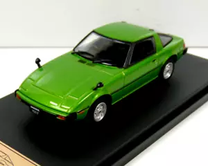 HACHETTE JAPAN CAR COLLECTION 1/43 1978 MAZDA SAVANNA RX-7 RX7 (SA22C) IN GREEN - Picture 1 of 3