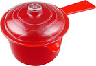Microwave Saucepan and Lid 600Ml Red - BPA Free & Dishwasher Safe Microwave Pan 
