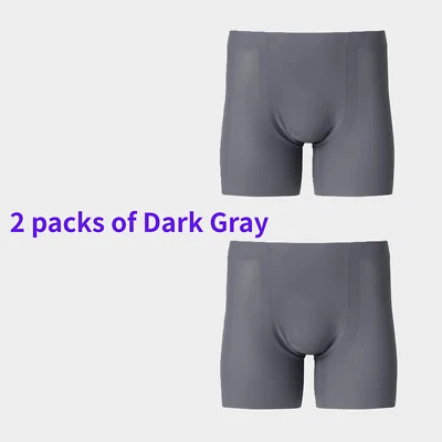 Бесшовные трусы-боксеры UNIQLO AIRism из сетки упаковка 2 шт. объем Диск. S ~ 4XL Япония - Изображение 1 из 4