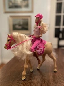 Mattel Barbie Doll Walking Tawny Horse Kohl’s Exclusive 2010 Works - Picture 1 of 11