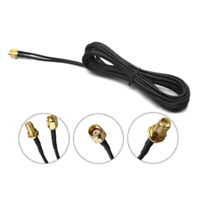1PC 20cm WiFi router antenna extension cable cord RG174 RP-SMA male to female $T