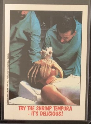 1988 Topps Fright Flicks Alien 1979 The Face Hugger Face Grabber #83 - Image 1 of 2