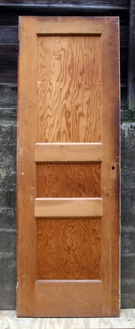 24"x71.5 Antique Vintage Old Interior SOLID Wood Wooden Closet Pantry Door Panel Cover
