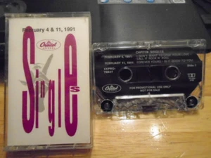 RARE PROMO Capitol Singles 1991 CASSETTE TAPE B Angie B GREAT WHITE Whispers 101 - Picture 1 of 2