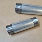 GALVANISED STEEL PIPE / TUBE 1/2" to 1" threaded both ends GALV TUBE