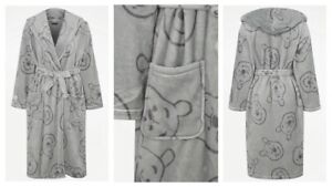 Disney WINNIE THE POOH Fleece Dressing Gown Bath Robe XL 20-22UK EASTER Gift