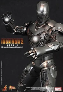 Hot Toys 1/6 IRON MAN 2 MARK II ARMOR UNLEASHED VERSION MMS150 Figur - Imagen 1 de 10