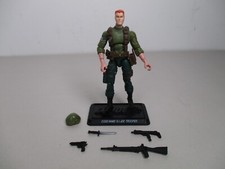 2007 25TH ANNIVERSARY HASBRO G.I JOE COBRA LOOSE GREEN SHIRT TROOPER #2 FIGURE