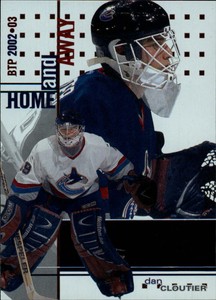 2002-03 Between the Pipes Canucks Hockey Card #149 Dan Cloutier HA