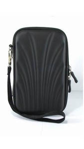 Black Compact portable Hard Drive Case Lining Hard Cover High Quality Material