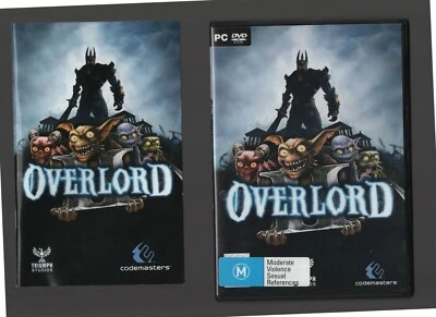 Overlord II (PC game) 2009 DVD Case - Image 1 of 2