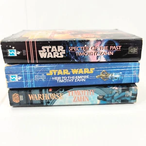 Timothy Zahn Lot of 3 Science Fiction Paperbacks STAR WARS and Warhorse - Imagen 1 de 9
