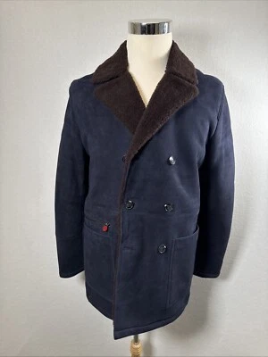 $10500 Kiton Shearling Pea Coat NWOT - 50EU - Image 1 of 4