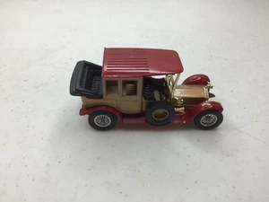 Matchbox Models of Yesteryear by Lesney 1912 Rolls Royce Y7 England Red Gold - Picture 1 of 6