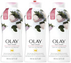 OLAY Fresh Outlast Body Wash with Notes of White Strawberry & Mint 22oz -3 Pack
