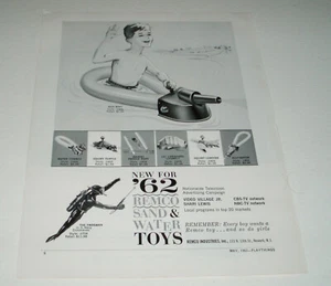 1962 REMCO WATER TOYS Toy Trade Magazine ad - FROGMAN - Picture 1 of 2
