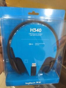 1pcs Logitech H340 Black Headset  NEW