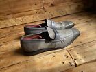 David Eden  Exotic crocodile  and Ostrich leather loafers shoes UK sz 12 Us 13