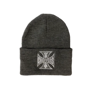 WEST COAST CHOPPERS OG ROLL-UP BEANIE IN GREY **BRAND NEW** - Picture 1 of 1