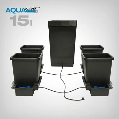 AutoPot 1Pot Bewässerungsset 4 x 15L Töpfe - AutoPot System für 4 Pflanzen - Bild 1 von 2