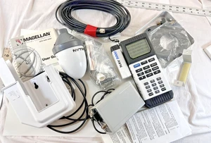 LOTE De Colección Magellan GPS NAV 5000 Sistema Kit 1991 EE. UU. Navegación Marina Funcionando - Imagen 1 de 24