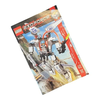 Lego 7700 - Exo-Force Stealth Hunter - Instruction Booklet Manual Only No Bricks - Image 1 of 2