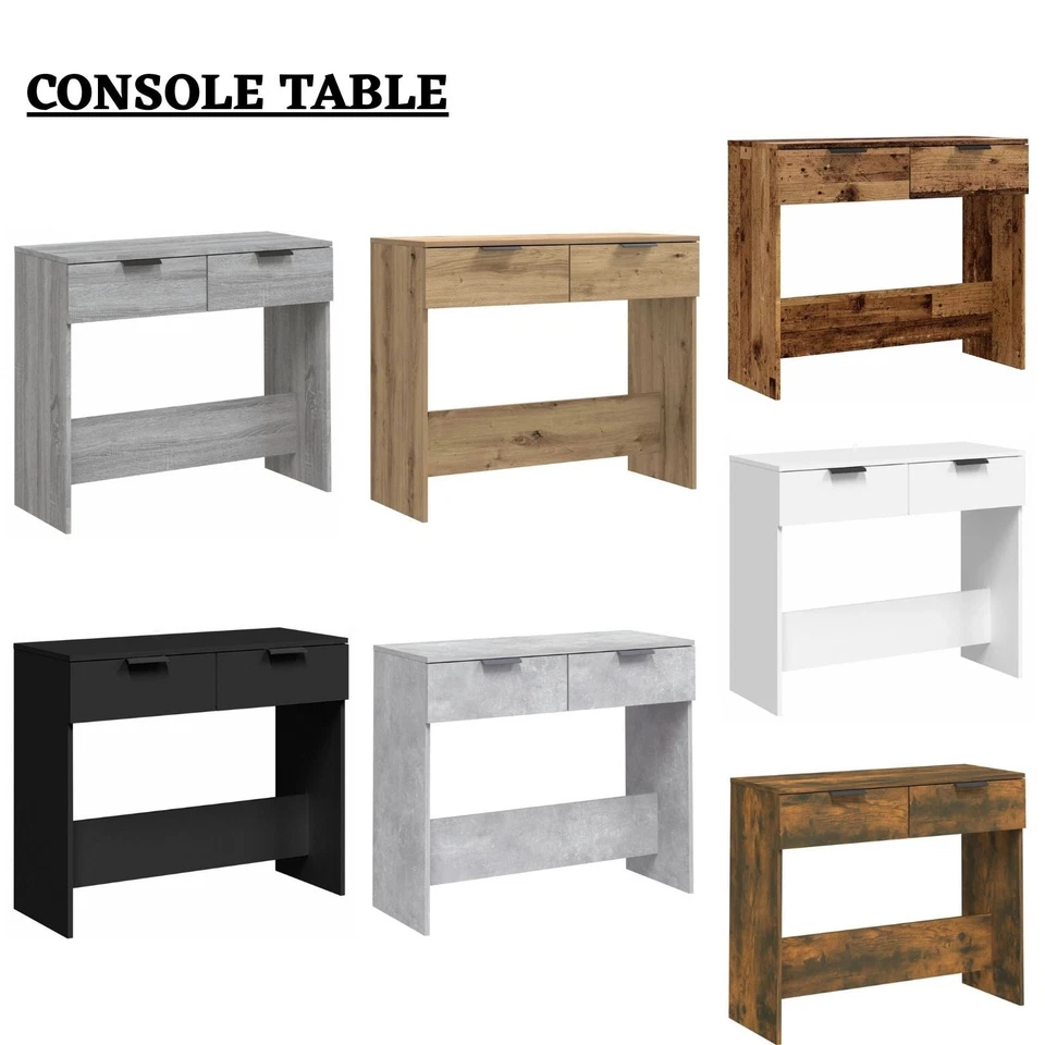 Console Table Entryway Accent Sofa Table Hall End Table Engineered Wood vidaXL - Image 1 of 1