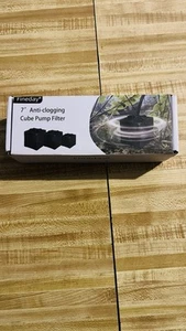 Fineday Pond Filter Anti-Clogging Outdoor Mesh Water Pump Cover Barrier Bag 7” - Picture 1 of 3